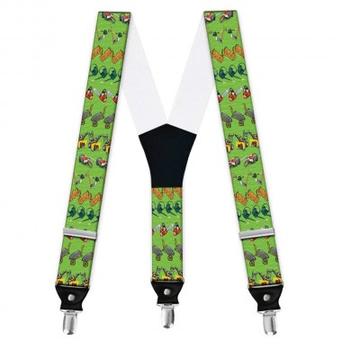 Bretele pantaloni personalizate, unelte gradinarit